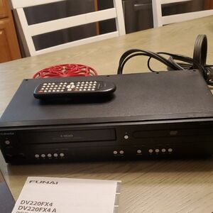 Funai Dual DVD/VHS  Player with Remote